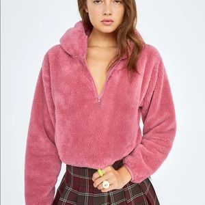 Sunday Best Fuzzy Zippie